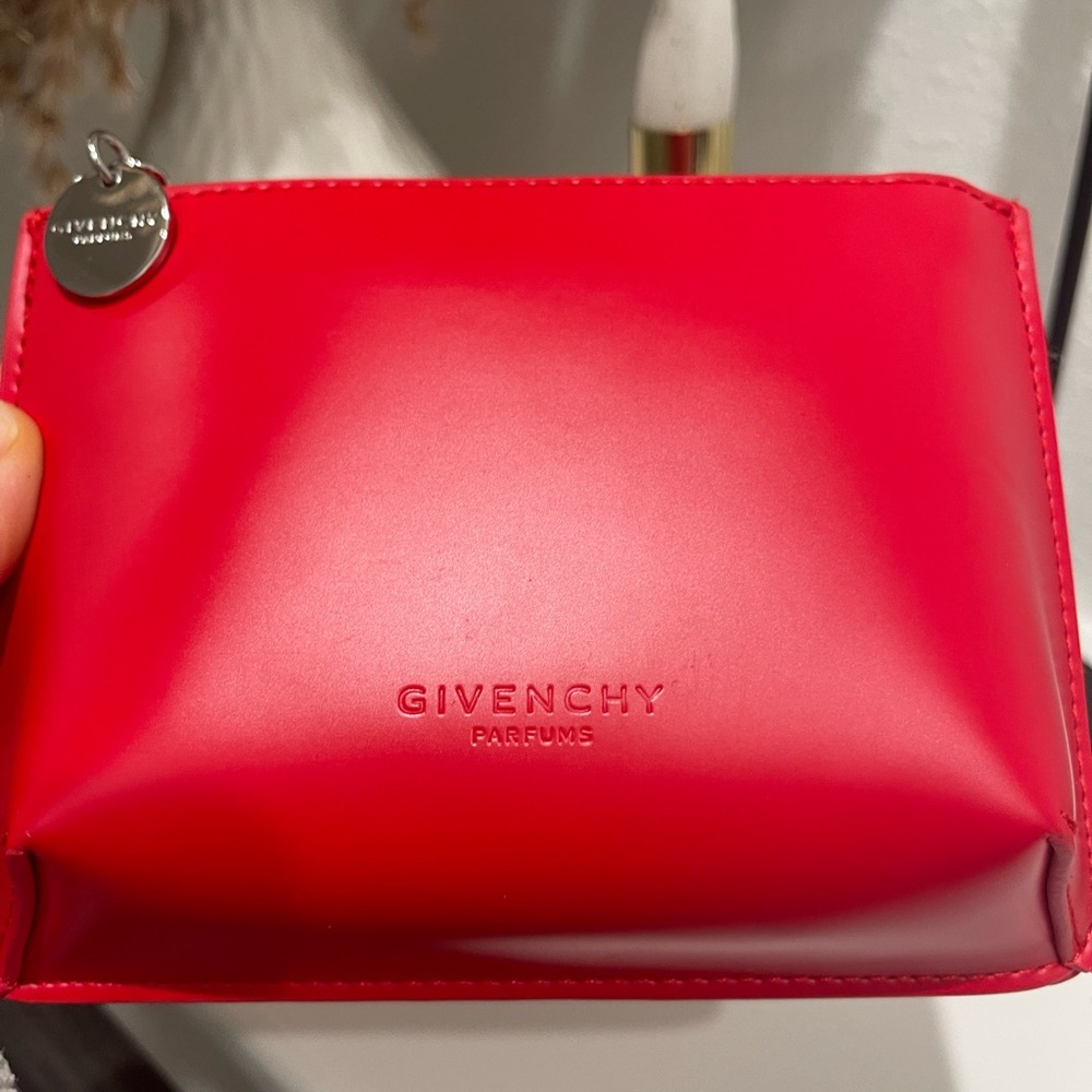 Givenchy Vibrant Red Cosmetic Bag